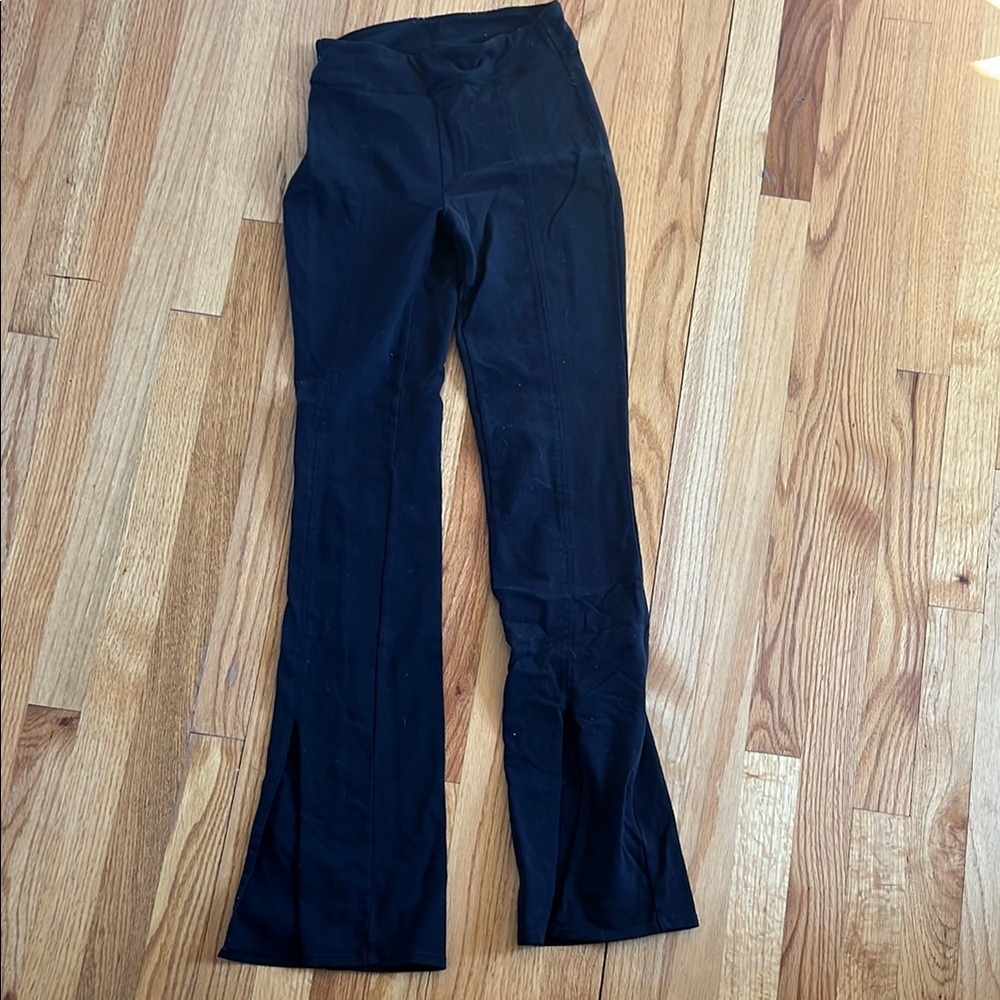 Black Flared Pants